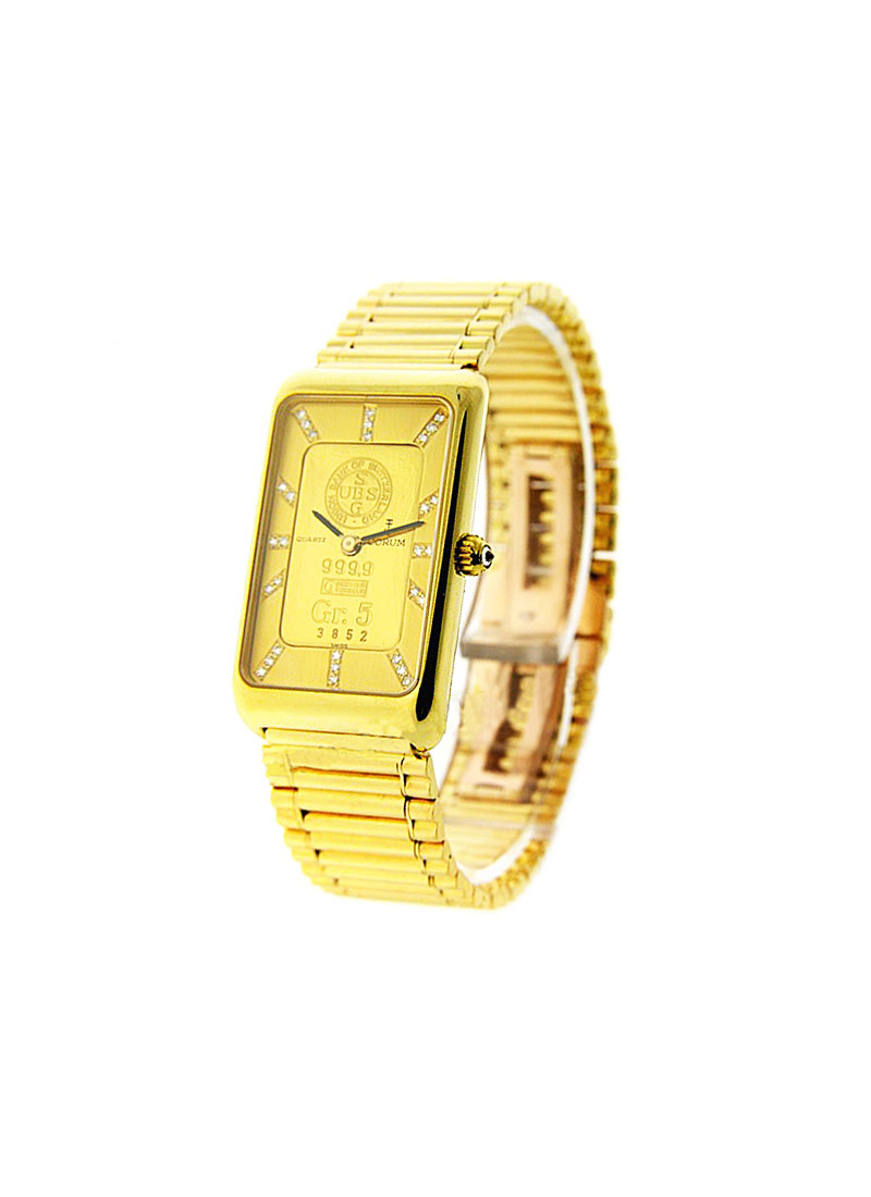 Corum  Swiss Ingot Yellow Gold 