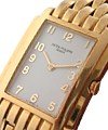 Lady's Gondolo 4824J Yellow Gold on Bracelet with White Dial
