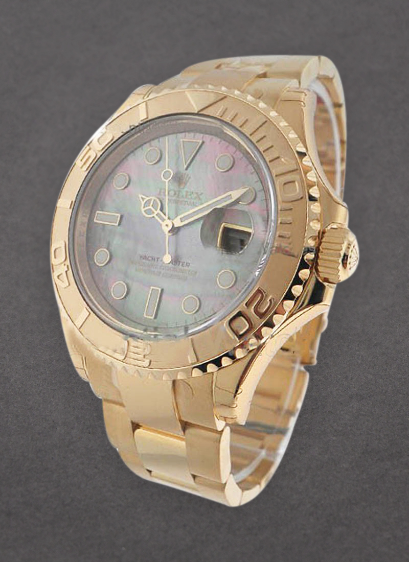 Rolex Unworn Yachtmaster in Yellow Gold