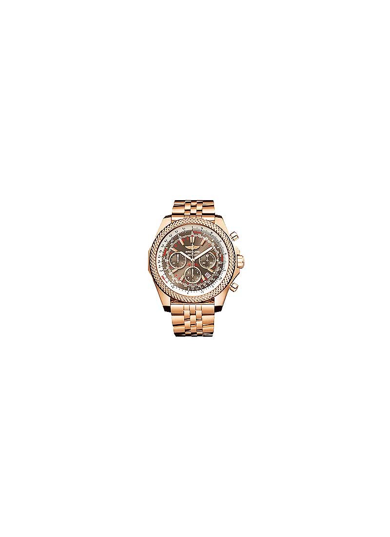 Breitling Bentley Motors Men''s Automatic Chronograph in Rose Gold