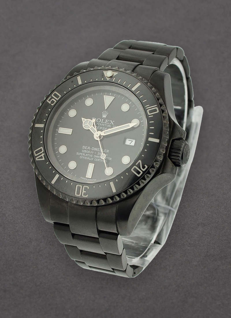 Pre-Owned Rolex Deep Sea - Black PVD Steel - 40mm 