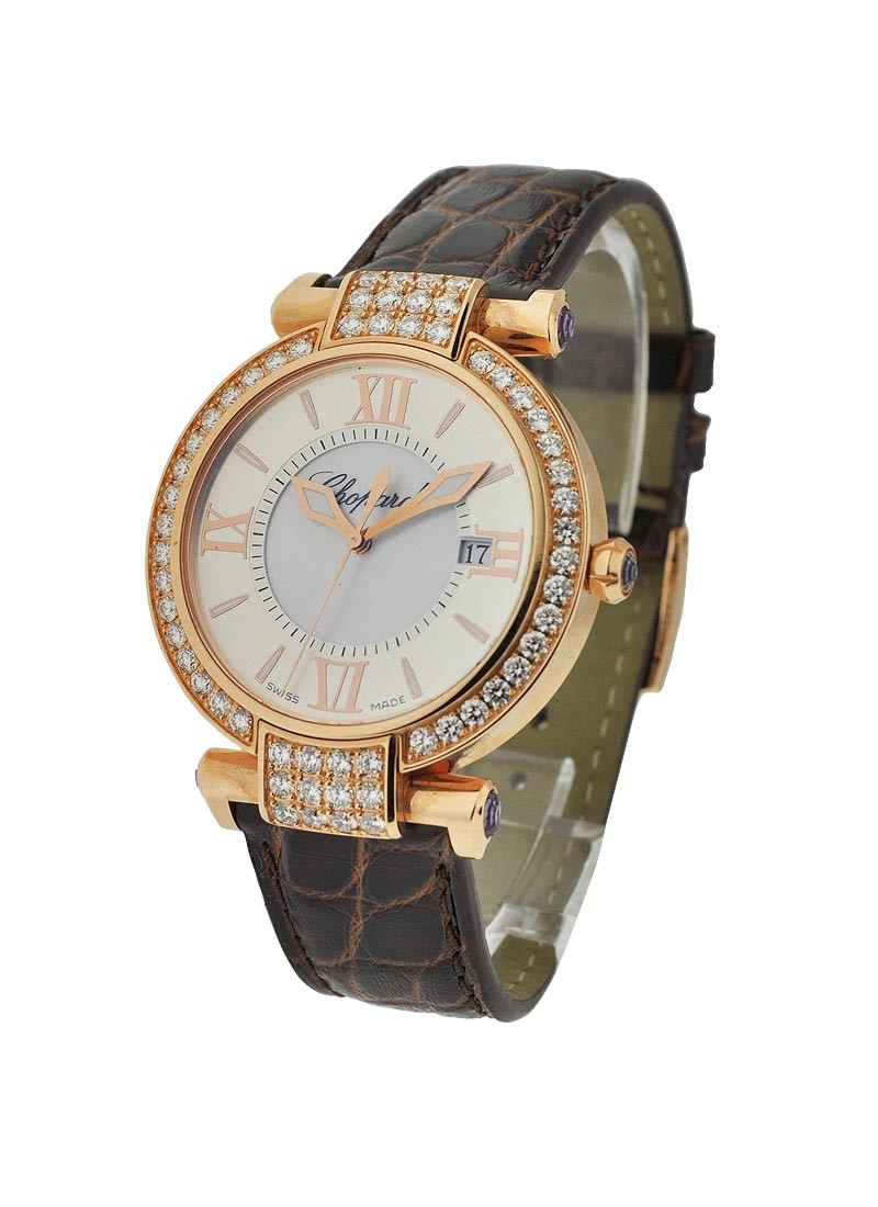 Chopard Imperiale 36mm Rose Gold with Diamond Bezel