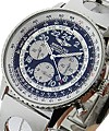 Navitimer Cosmonaute FlybackChronograph Steel on Bracelet with Black Dial