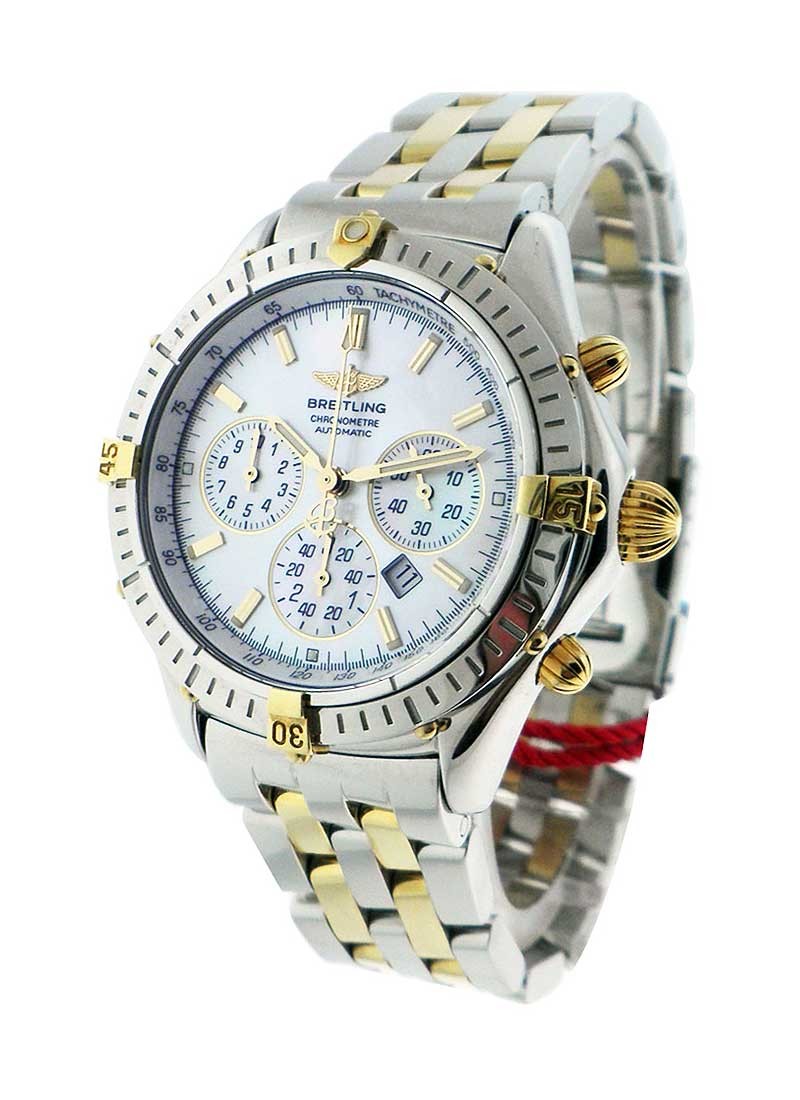 Breitling Windrider Shadow Flyback Mens Automatic in 2-Tone