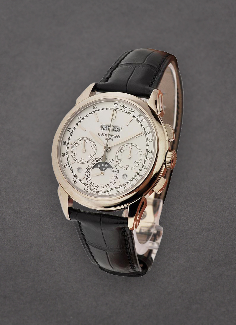 Patek Philippe Perpetual Calendar Chronograph 5270G in White Gold