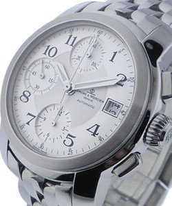Capeland Chronograph 39mm in Steel On Steel Bracelet with Silver Dial