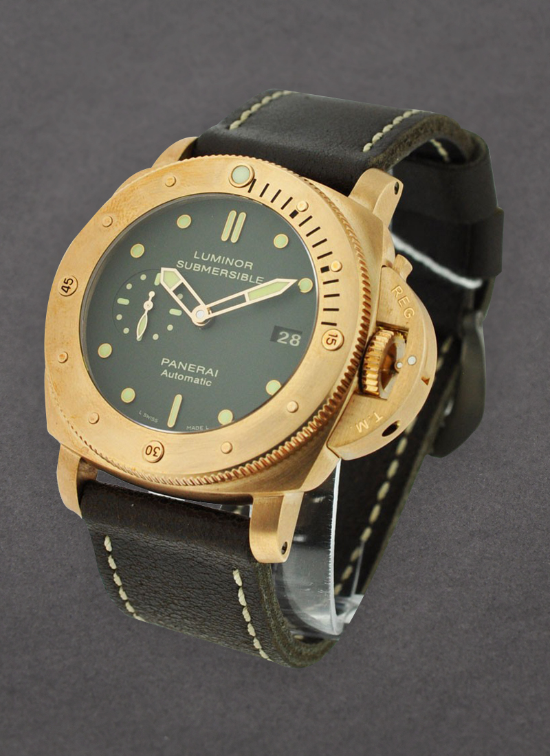 Panerai PAM 382 - Bronzo - 1950 Submersible 3 Day in Bronze