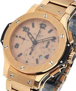 Big Bang 44mm with Matt Rose Gold Bracelet with Gold Dial - limited to 50pcs