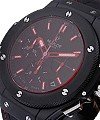 Big Bang 44mm Red Magic in Black Ceramic  on Black Rubber Strap with Black Dial