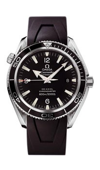 Planet Ocean  Steel on Rubber Strap