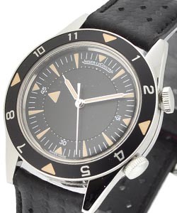 Memovox Tribute to Deep Sea - European Version Steel on Strap with Black Dial