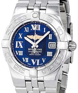 Galactic 30 Ladies' Quartz in Steel Steel on Bracelet with Blue Roman Dial