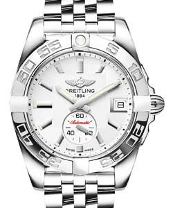 Galactic 36 Ladies' Quartz in Steel on Steel Bracelet with Silver Dial