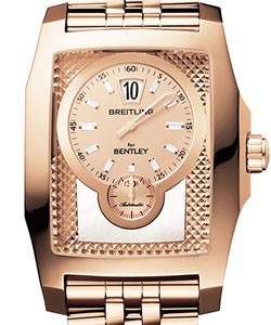 Bentley Collection Flying B in Rose Gold on Rose Gold Bracelet with Rose Gold Dial
