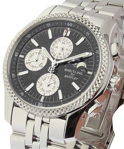 Bentley Mark VI Complicated Automatic in Steel On Bracelet with Black Dial