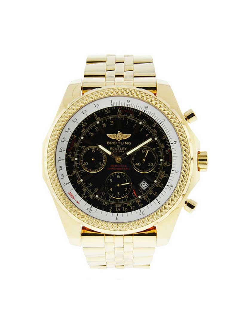 Breitling Bentley Motors Men's Automatic Chronograph in Yellow Gold