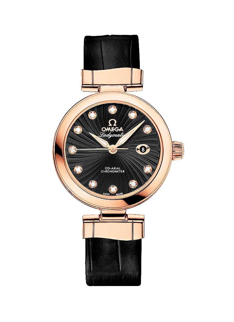 Omega DeVille Ladymatic in Rose Gold