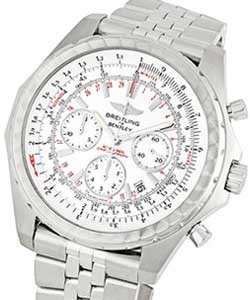 Bentley Motors T Men's Automatic Chronograph in Steel Steel on bracelet with Silver Dial
