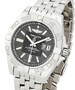 Galactic 41Automatic in Steel on Bracelet with Grey Dial