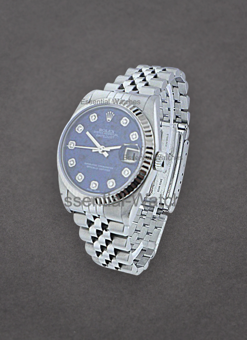 Pre-Owned Rolex Steel Mid Size Datejust with Jubilee Bracelet