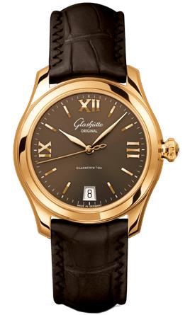 Glashutte Lady Serenade 36mm Automatic in Rose Gold