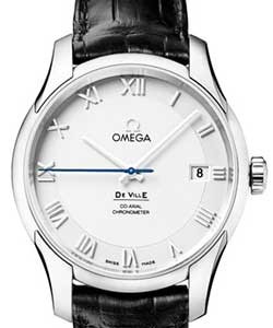 DeVille Co-Axial Chronometer Men's Steel on Strap with Silver Dial