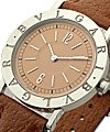 Bvlgari Bvlgari 33mm with Salmon Dial Steel on Strap