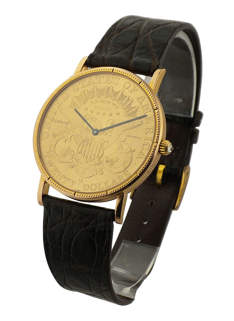 inside corum gold coin watch