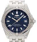 Chronomat Evolution Men's Automatic in Steel on Steel bracelet with Blue Dial