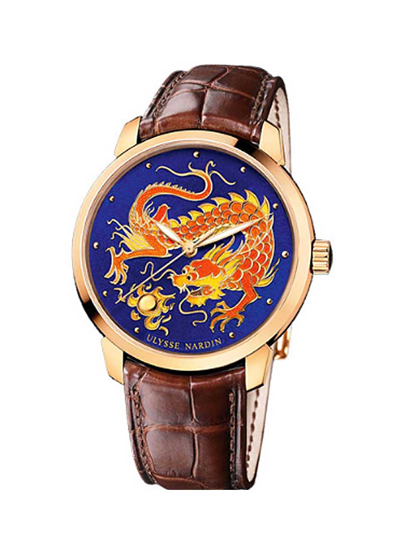Ulysse Nardin Classico Dragon in Rose Gold - Limited Edition of 88 pcs