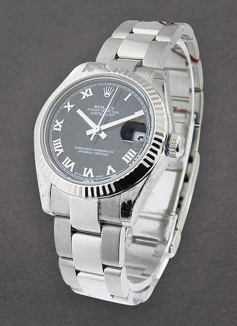 Rolex Unworn Datejust in Steel with Fluted Bezel