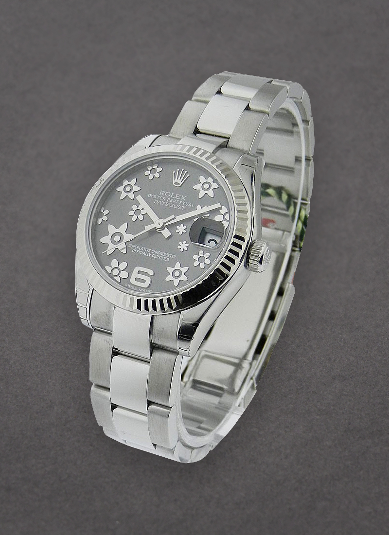 Rolex Unworn Datejust in Steel with Fluted Bezel