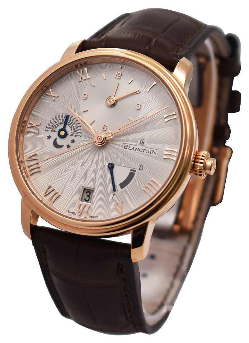 6665 3642 55B Blancpain Villeret Rose Gold Rostovsky Watches