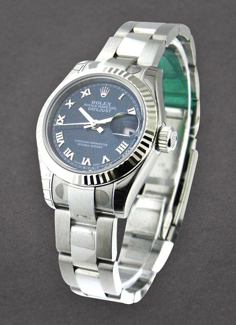 Rolex Unworn Datejust Ladies 26mm in Steel with White Gold Bezel