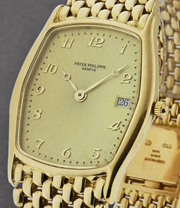 3943 Gondolo  in Yellow Gold on Bracelet Champagne Dial with Breguet Numerals and Hands