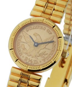 US $2.50 Gold Coin Eagle Watch Yellow Gold