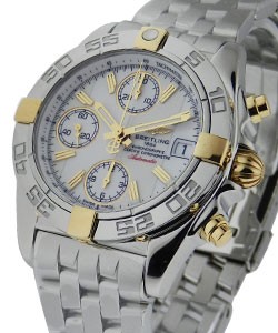 Windrider Chrono-Galactic Automatic  Steel and Gold Head  on Steel Bracelet with Silver Dial