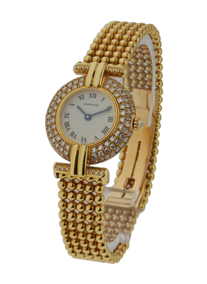 Used Cartier Must Colisee (Diamond Model)(Japan Tawaraya) 590002 watch  (HK$16,900) for sale - Timepeaks
