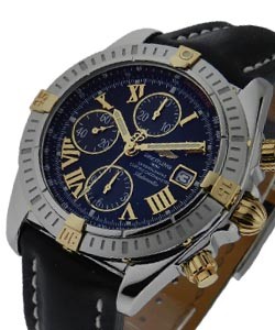 Chronomat Evolution Men's Automatic in 2-Tone 2 Tone on Black Strap