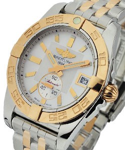 Galactic 36mm Automatic in 2-Tone Steel and RG on Bracelet with Mother of Pearl Dial