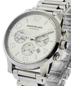 Timwalker Automatic Chronograph in Steel on Steel  Bracelet with Silver Dial