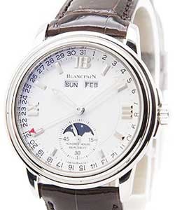 Leman Moonphase Men's Steel on Strap with White Dial