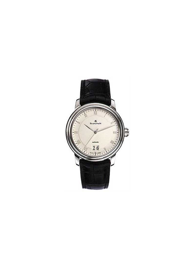Blancpain Villeret Ultra Slim Big Date 38mm Automatic in White Gold