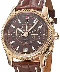 Bentley Mark VI Men's Automatic in Rose Gold on Brown Crocodile Leather Strap