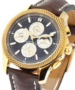 Mark VI Complications 29 Men's Automatic in Rose Gold on Brown Crocodile Leather Strap with Burnt Oak Dial