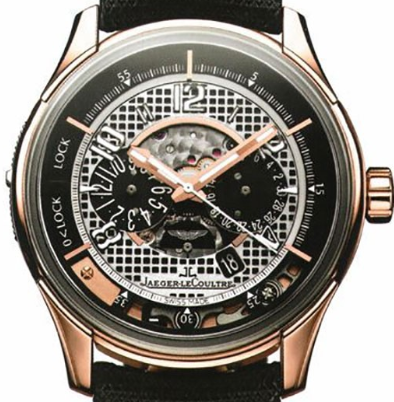 Aston Martin AMVOX2 Grand Chronograph in Rose Gold on Black Calfskin Leather Strap with Grey and Skeleton Dial