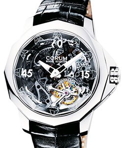 Admirals Cup Legen 45 Minute Repeater in Titanium On Black Crocodile Leather Strap with Skeleton Dial