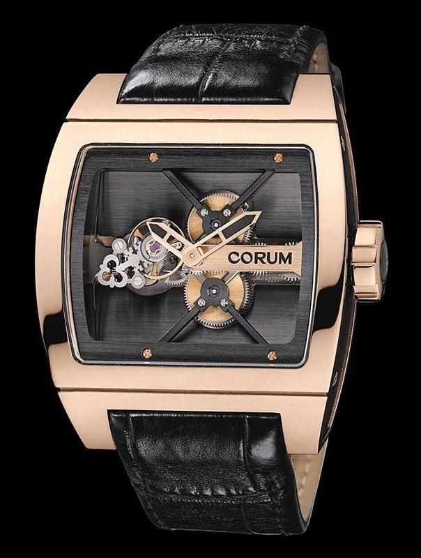 Corum Golden Bridge Tourbillon in Rose Gold