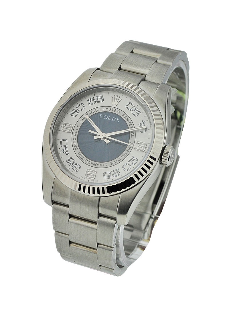 Rolex Unworn Oyster Perpetual 36mm Automatic in Steel with Fluted Bezel