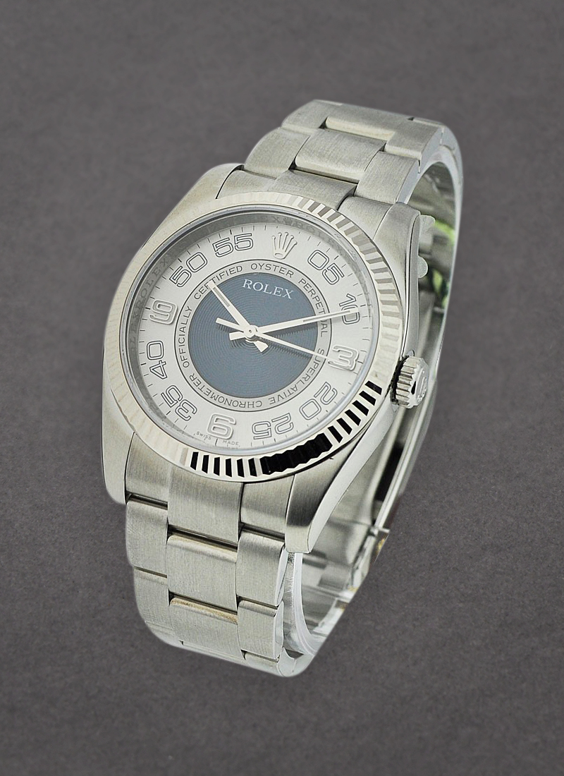 Rolex Unworn Oyster Perpetual 36mm Automatic in Steel with Fluted Bezel